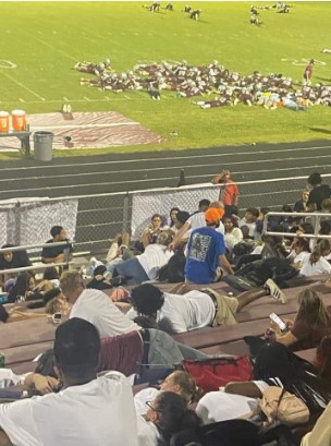 West Creek students were threatened by gunshots during the first home football game last August.