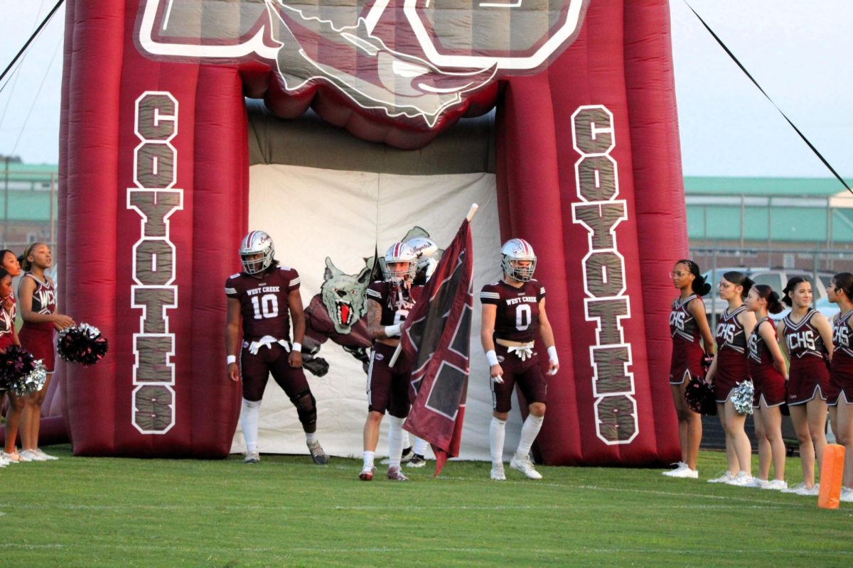 Coyotes take the field against Kenwood, Sept. 8, 2023