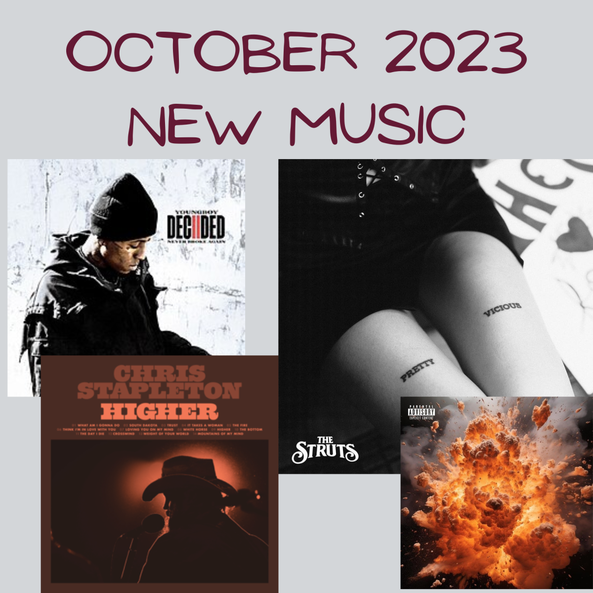New music releases for November