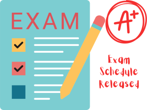 Fall semester exams will take place Dec. 16-Dec. 18