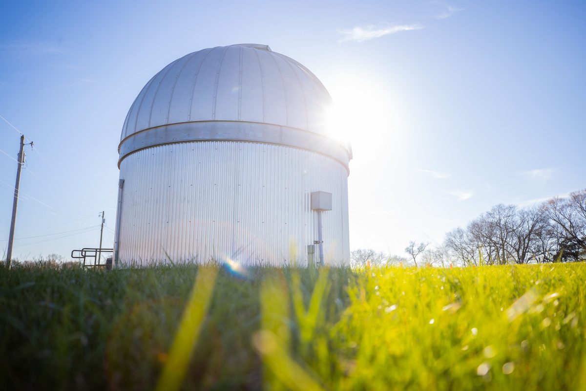 The Austin Peay State University Observatory, located at 1991 Pickens Road. 