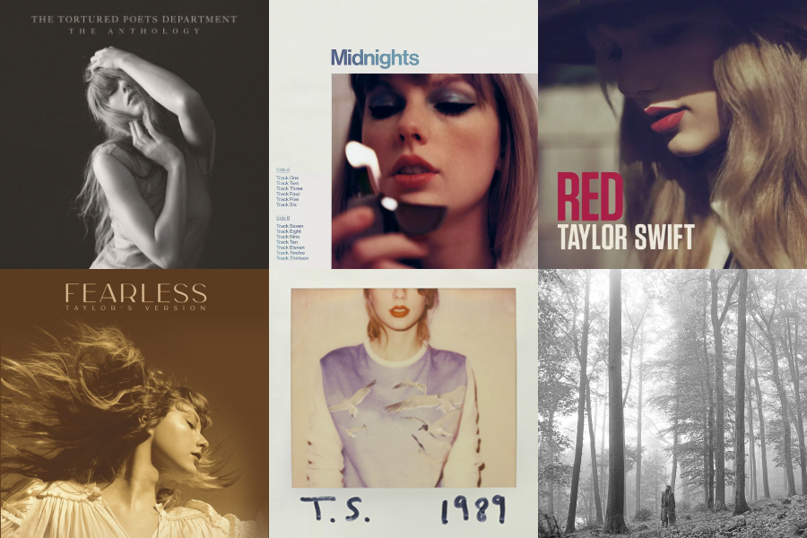 My top five Taylor Swift albums