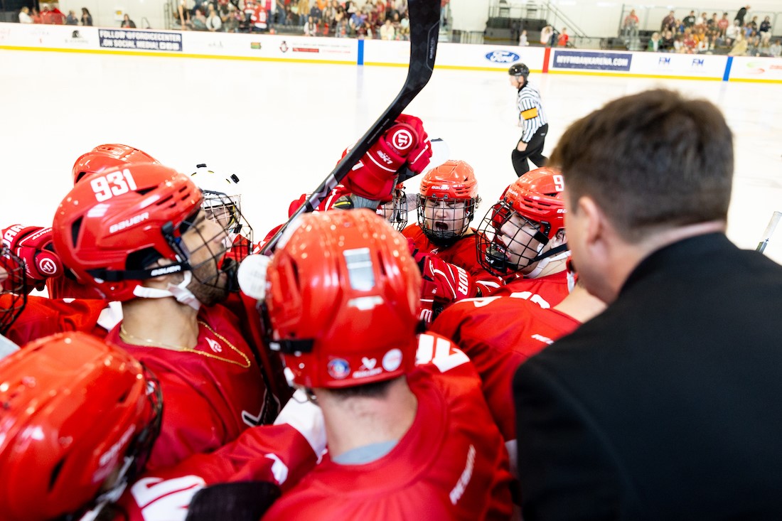 Austin Peay State University’s Govs Ice Hockey Team kicks off its inaugural season with a 6-2 victory over Eastern Kentucky University on Sept. 21, 2024. | Photo by Sean McCully