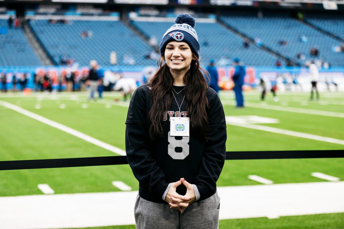 Senior Kinleigh Lewis was nominated by the Tennessee Titans as Maxwell player of the year. (photo contributed)